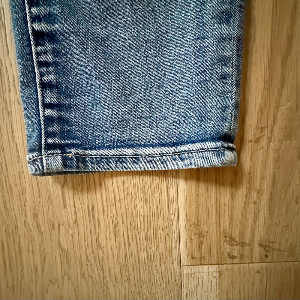 Silver Jeans Distressed Slim Leg Overalls - Picture 9 of 11